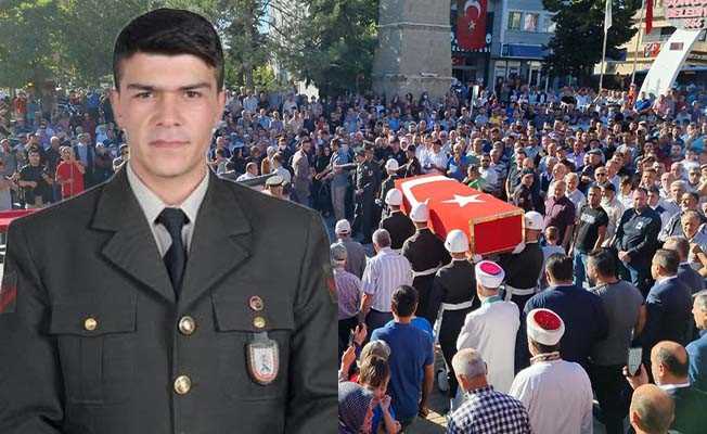 Çorumlu şehit Uzman Çavuş Ramazan Uçakçı'ya son veda