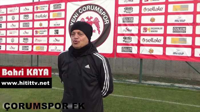 Çorumspor FK Bahri  Kaya ile 3 yıllık sözleşme imzaladı