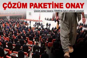 Çözüm paketi Resmen yasalaştı