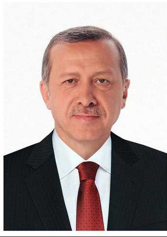 Cumhurbaşkanı Adayı Erdoğan'ın seçim fotoğrafı