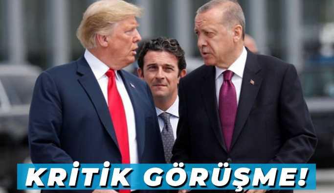 Cumhurbaşkanı Erdoğan, Trump ile görüştü 