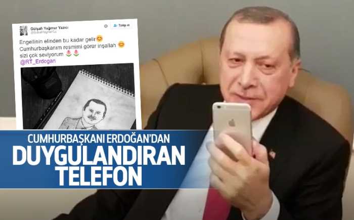 Cumhurbaşkanı Erdoğan'dan Gülşah Yağmur Yazıcı'ya telefon