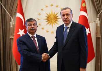 CUMHURBAŞKANI ERDOĞAN VE TBMM BAŞKANI YILMAZ  GÖRÜŞMEYE BAŞLADI