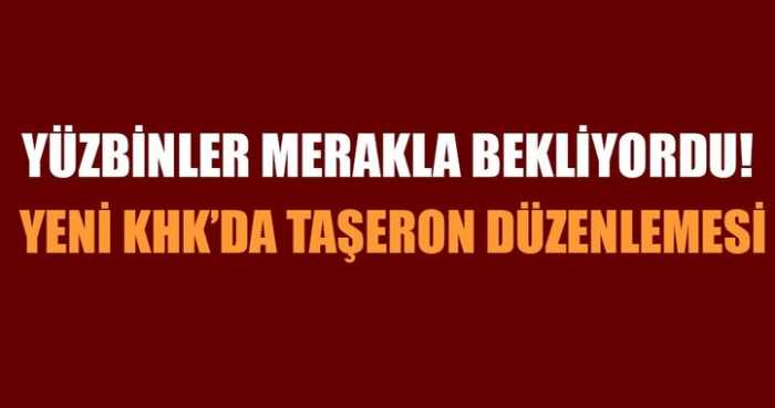 Cumhurbaşkanın'dan taşeronla ilgili önemli açıklama