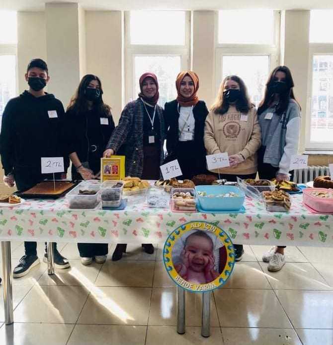 Cumhuriyet Anadolu Lisesi Ailesinden ALP BEBEK için 30 TL
