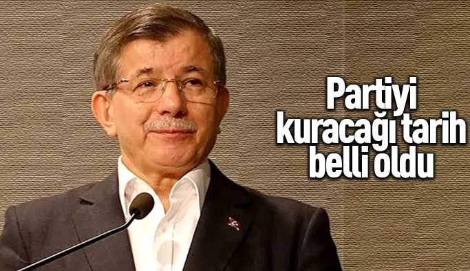 Davutoğlu'nun Yeni partisi  Aralık ayında açılıyor