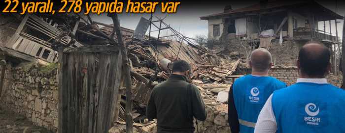 Denizli'de 5,7 büyüklüğünde deprem