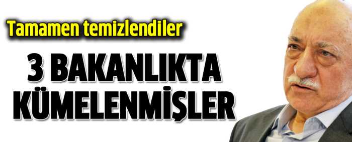 Devlet kadrosundaki 1800 kripto FETÖ'cü deşifre oldu olmaya da devam ediyor