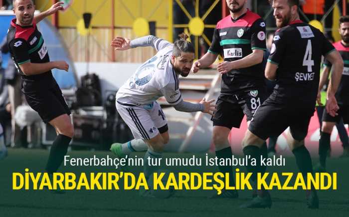 Diyarbakır - Fenerbahçe Maçında kardeşlik kazandı: 3-3