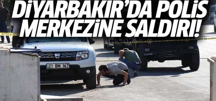 Diyarbakır'da polis merkezine saldırı