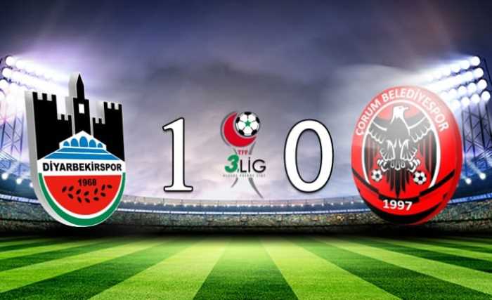 Diyarbekirspor - Çorum Belediyespor 