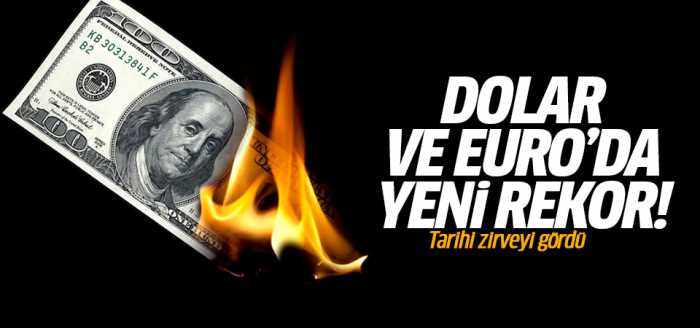 Dolar ve Euro iç piyasalarda  hareketli