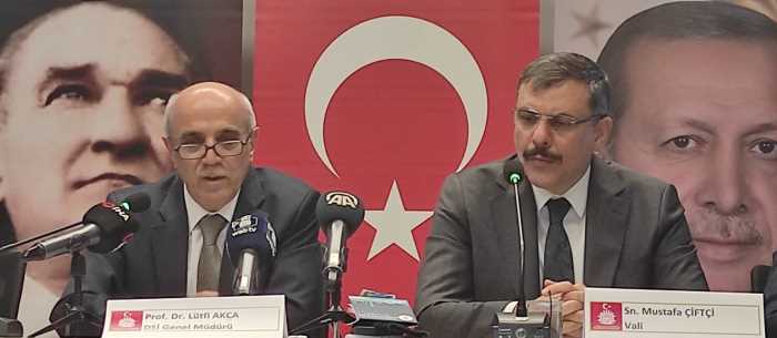 DSİ Genel Müdürü  Lütfi Akça Çorum'da 