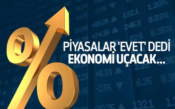 Ekonomi EVET'le Coşacak