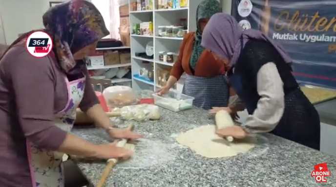 Elbistan için 500 kg’ye yakın Çorum mantısı hazırlandı