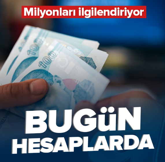 Emekli Bayram İkramiyesi Bugün Hesaba yatıyor!