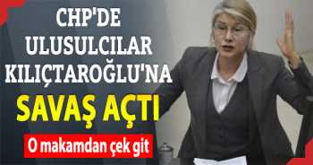 Emine Ülker Tarhan: Kılıçdaroğlu bıraksın