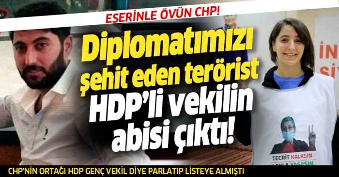 Erbil’deki şehidimizin faili HDP’li milletvekili Dersim Dağ’ın ağabeyi çıktı