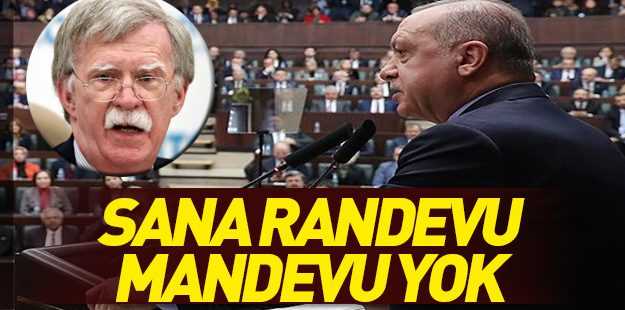 Erdoğan Bolton’a Randevu vermedi