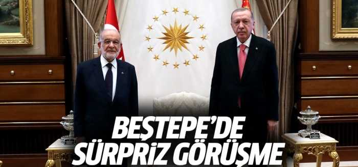  Erdoğan-Temel Karamollaoğlu görüşmesi