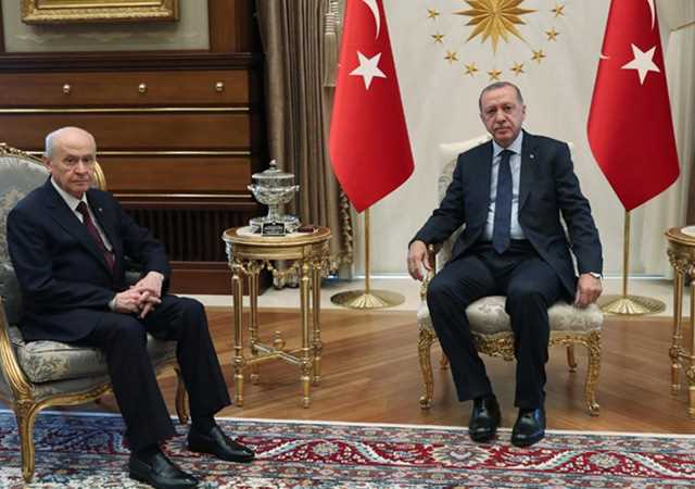 Erdoğan ve Bahçeli görüşmesi 16.00'da