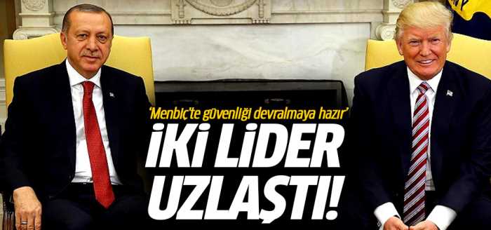 Erdoğan ve Trump güvenli bölgede anlaştı