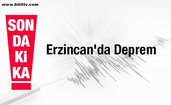 Erzincan'da 4,4 büyüklüğünde deprem oldu