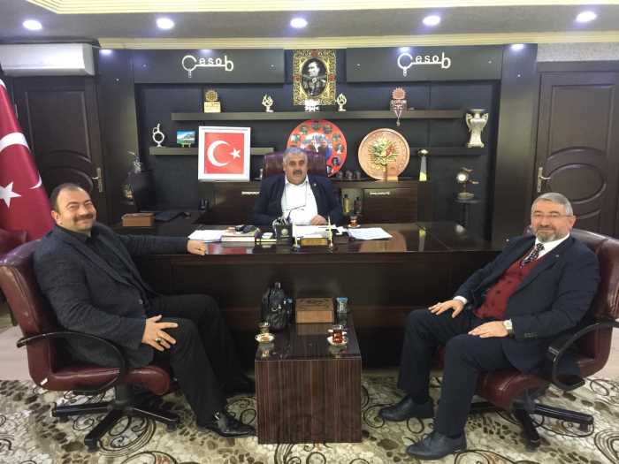 Esnaf odalarından Aşgın'a destek