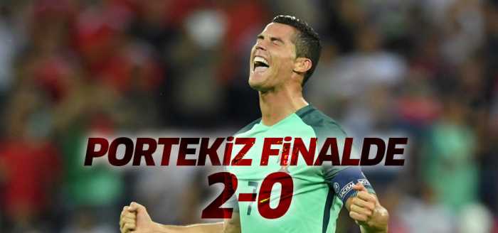EURO 2016 yarı finalinde Portekiz ile Galler karşı karşıya geldi,İlk finalist Portekiz