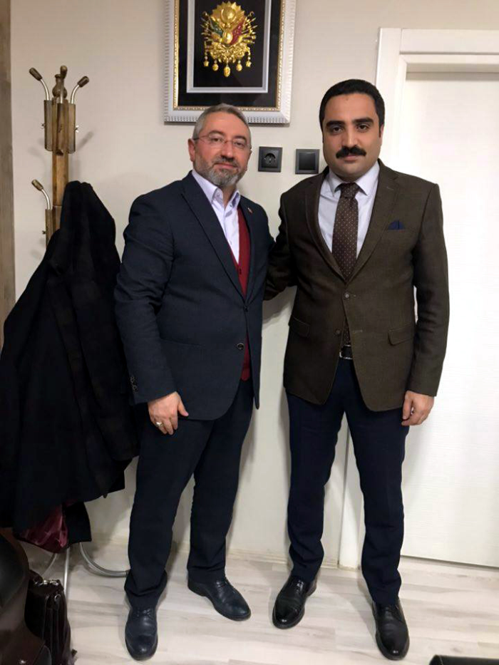 Eyüp Arslan’dan, Akar’ı Ziyaret etti
