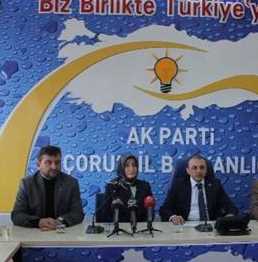 FATMA ÇÖPÜR, BU GÜN AK PARTİ’DEN ADAYLIĞINI AÇIKLADI