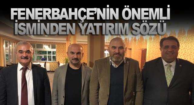 Fenerbahçeli Acar Sertaç'tan yatırım sözü
