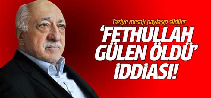 FETÖŞ öldü iddiası!