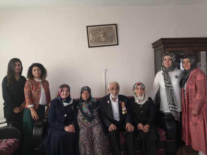 Feyza Aşgın’dan Gazilere Ziyaret