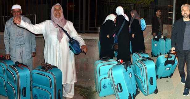 Fıkra gibi Umre yerine  Urfa'ya götürüldüler