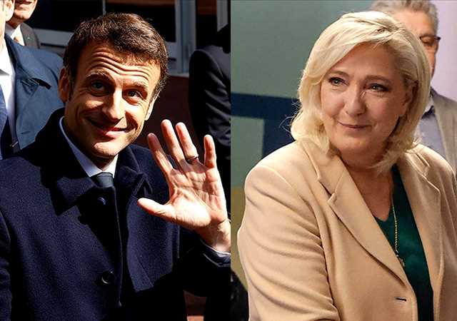 Fransa'da Macronve Le Pen ikinci tura kaldı