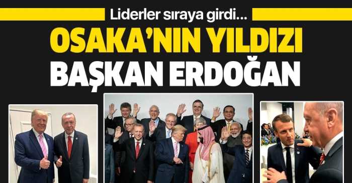 G20 Liderler Zirvesi'nin yıldızı  Erdoğan