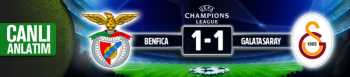 GALATASARAY - BENFİCA MAÇI