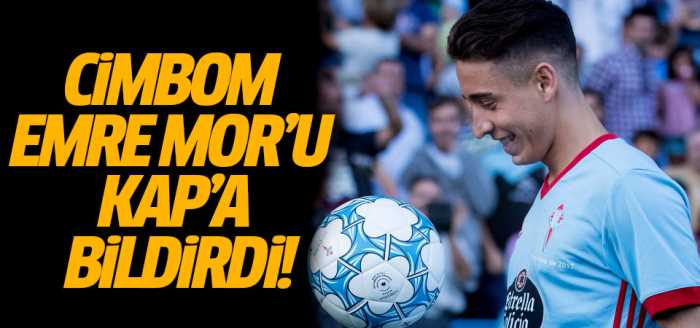 Galatasaray Emre Mor'u KAP'a bildirdi!