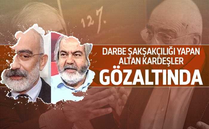 Gazeteci Altan Kardeşler gözaltında