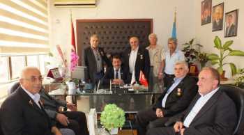 GAZİLERDEN Ş.CEMİYETİ BAŞKANI ŞAHİN’E İADE-İ ZİYARET