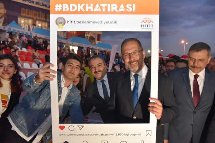 Gençlik ve Spor Bakanı Kasapoğlu Çorum'da