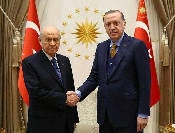 Gözler Erdoğan-Devlet Bahçeli görüşmesinde