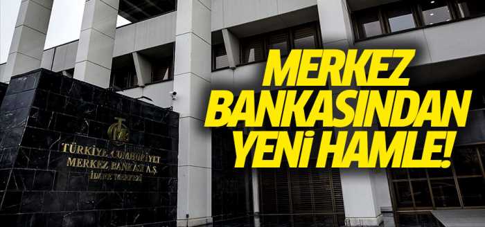 Gün ortasında Merkez Bankasından yeni hamle!