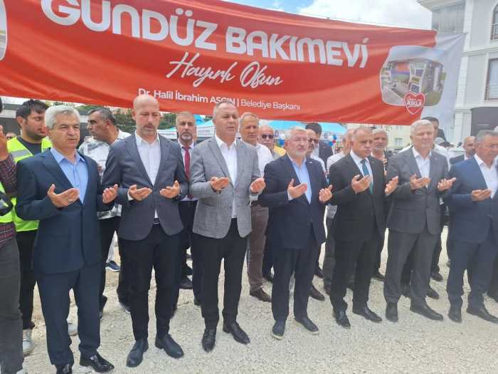 Gündüz Bakımevi'nin Temeli Atıldı!