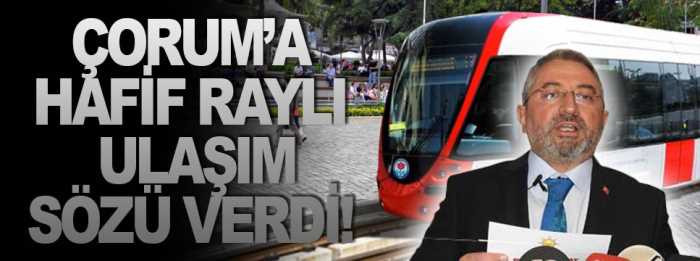H.İbrahim Aşgın "Hafif Raylı Sistemi yeniden gündemine aldı"