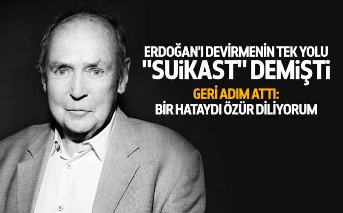 Hain Philippe Moreau Defarges özür diledi