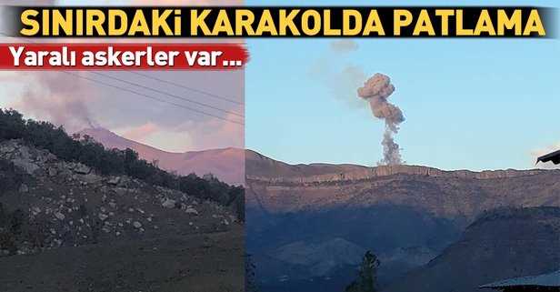 Hakkari'de Mühimmat Patladı