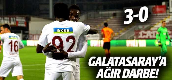 Hatayspor 3 - 0 Galatasaray