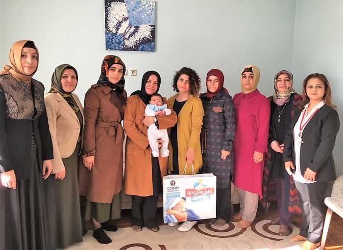 Hatice Külcü’den “Hoş Geldin Bebek” ziyareti